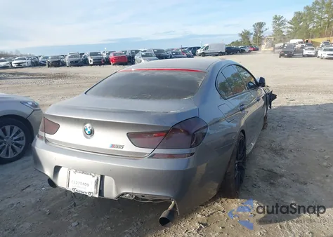 2015 BMW 640I Gran Coupe z USA, uszkodzony, nr VIN WBA6A0C54FD318944